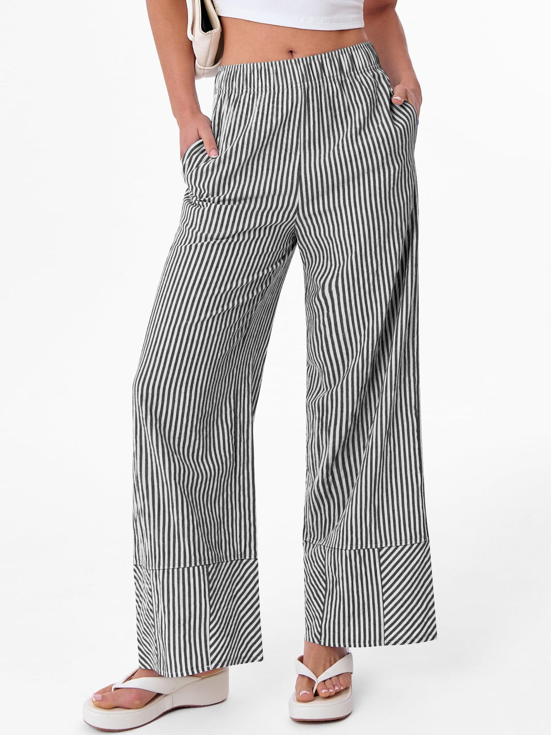 ANRABESS Plaid Boxer Pajama Pants for Casual Lounge