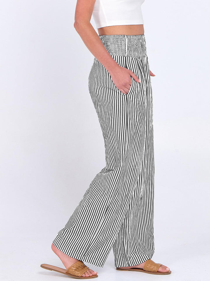 ANRABESS High Waisted Gingham Lounge Pajama Pants
