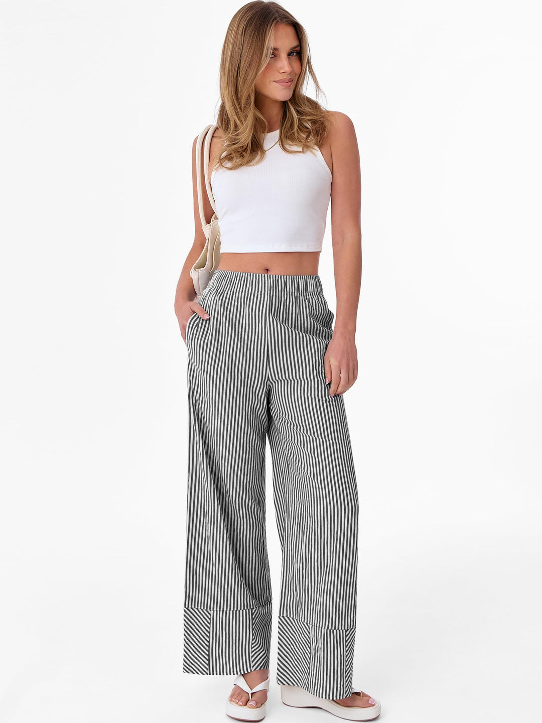 ANRABESS Plaid Boxer Pajama Pants for Casual Lounge