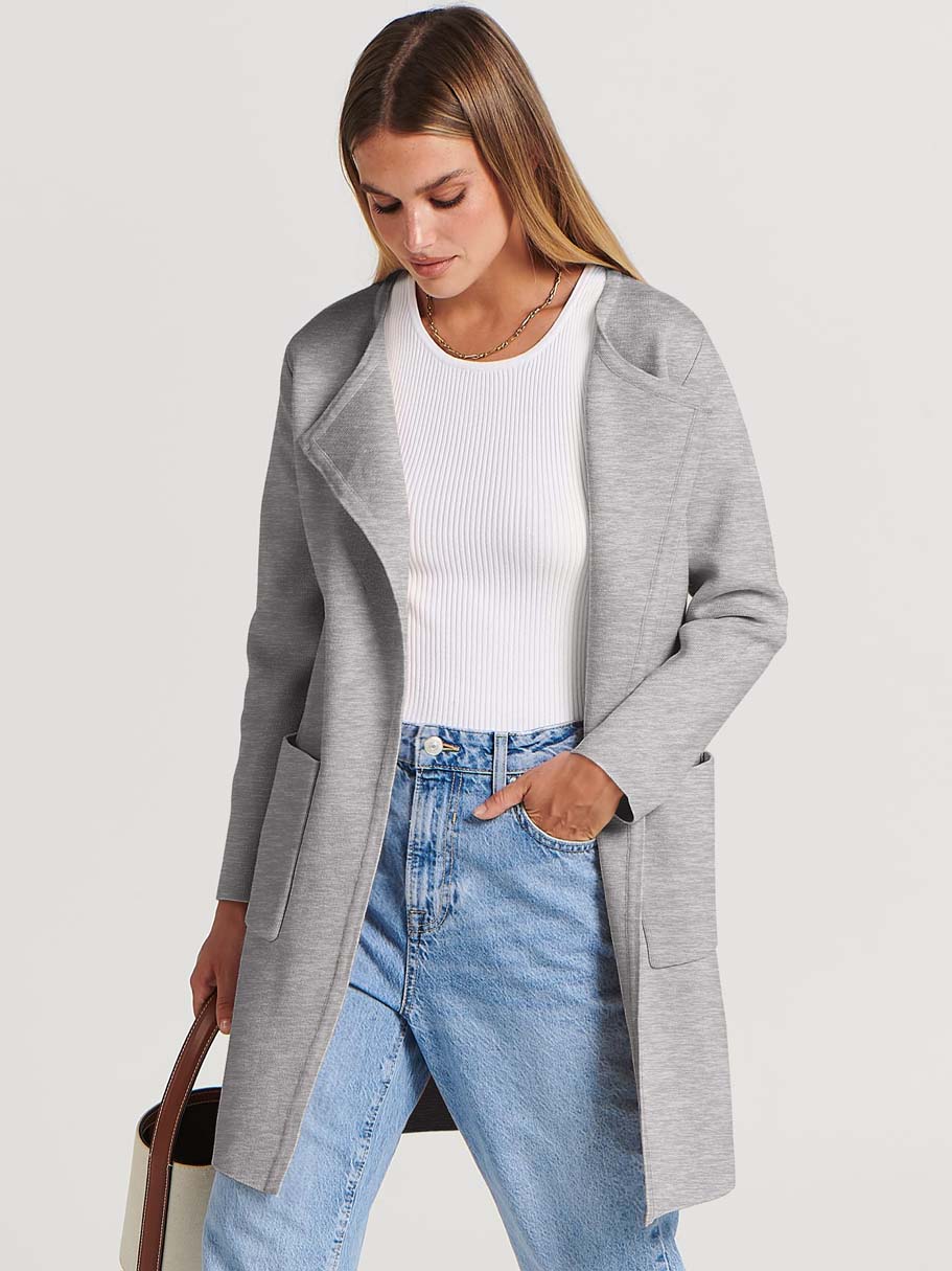 ANRABESS Womens Cardigan Sweater Open Front Knit Long Coatigan Dressy Casual Jacket Coat 2026 Fall Outfits Classy Clothes