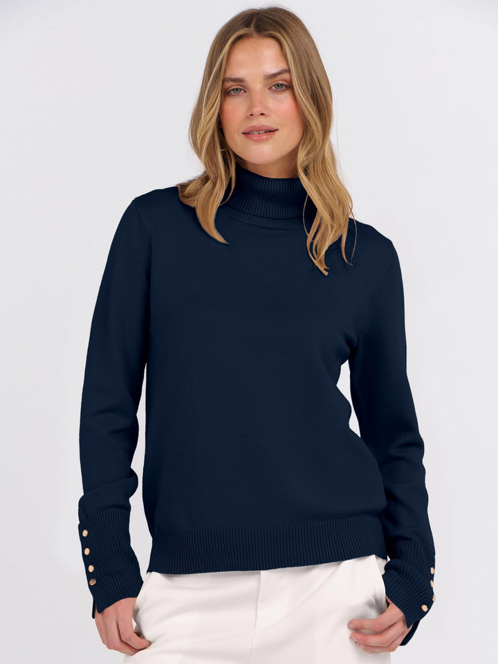 ANRABESS Dressy Casual Turtleneck Sweater for Women