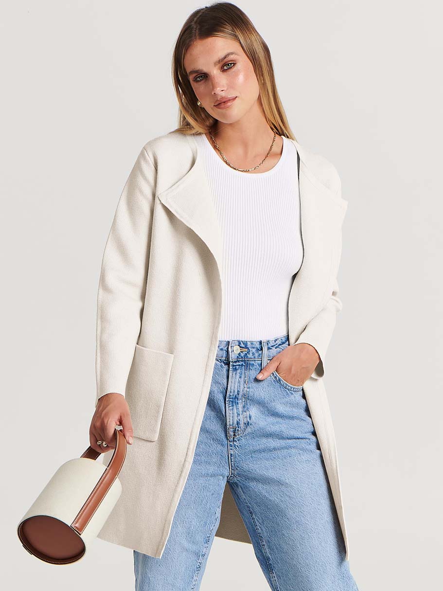 ANRABESS Womens Cardigan Sweater Open Front Knit Long Coatigan Dressy Casual Jacket Coat 2026 Fall Outfits Classy Clothes