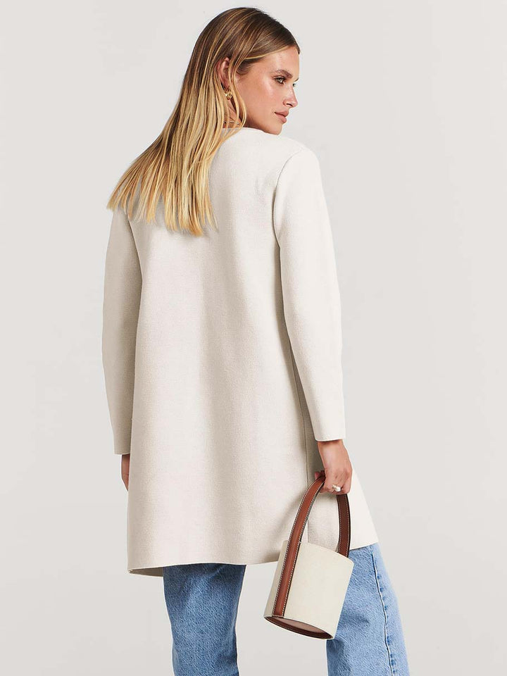 ANRABESS Womens Cardigan Sweater Open Front Knit Long Coatigan Dressy Casual Jacket Coat 2026 Fall Outfits Classy Clothes