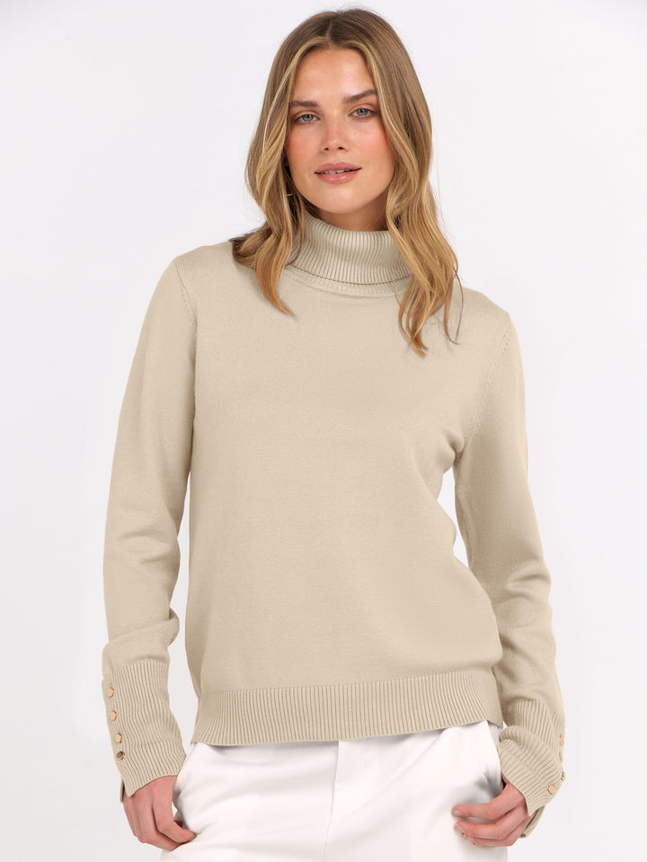 ANRABESS Dressy Casual Turtleneck Sweater for Women