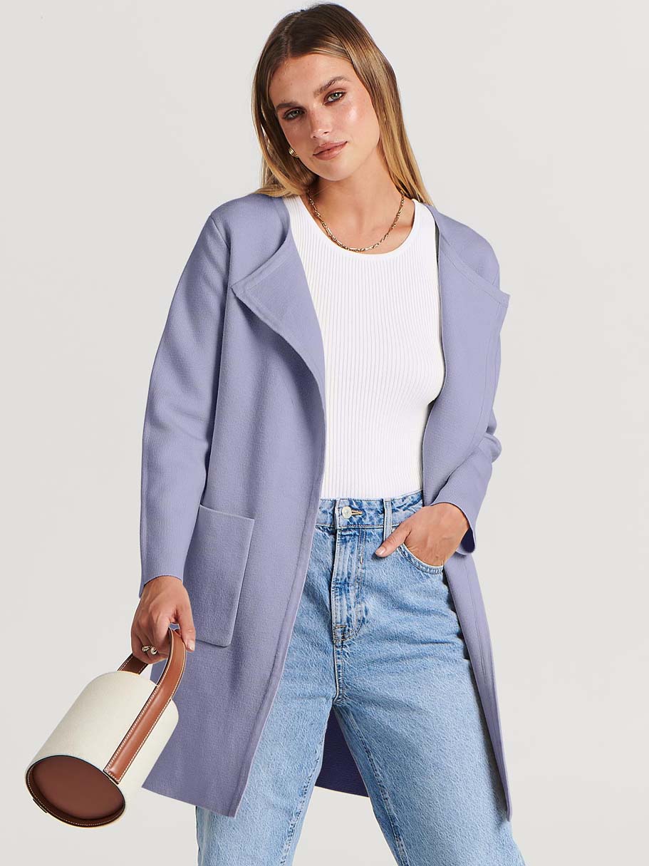 ANRABESS Womens Cardigan Sweater Open Front Knit Long Coatigan Dressy Casual Jacket Coat 2026 Fall Outfits Classy Clothes