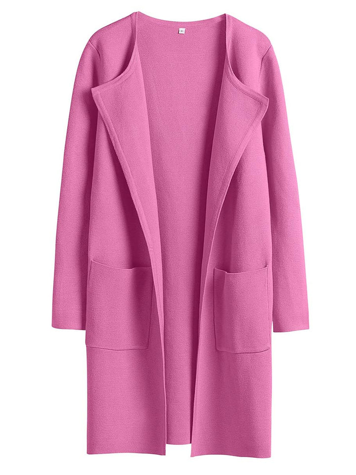 ANRABESS Womens Cardigan Sweater Open Front Knit Long Coatigan Dressy Casual Jacket Coat 2026 Fall Outfits Classy Clothes