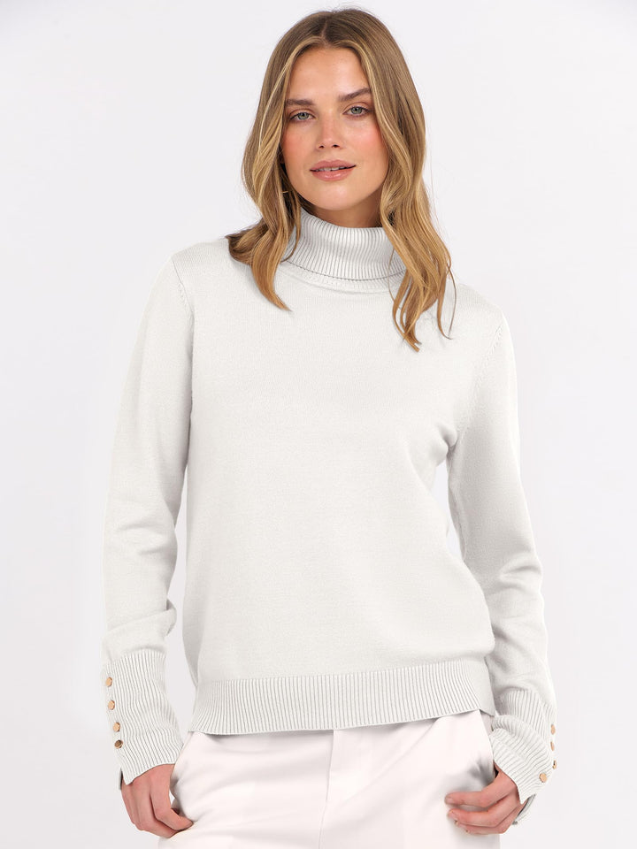ANRABESS Dressy Casual Turtleneck Sweater for Women
