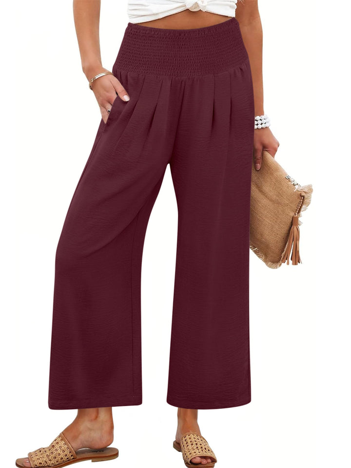 ANRABESS Women's High Waisted Wide Leg Pants