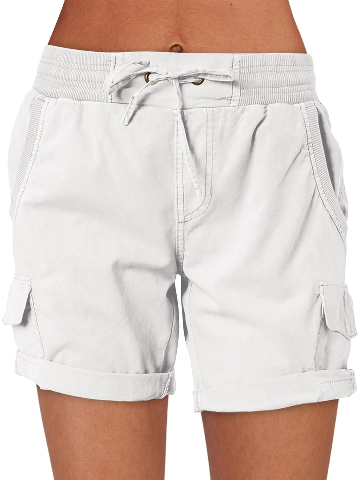 ANRABESS Womens Summer Shorts 2026 Dressy Casual Hiking Cargo Shorts Trendy Outdoor Outfits 6 Pockets