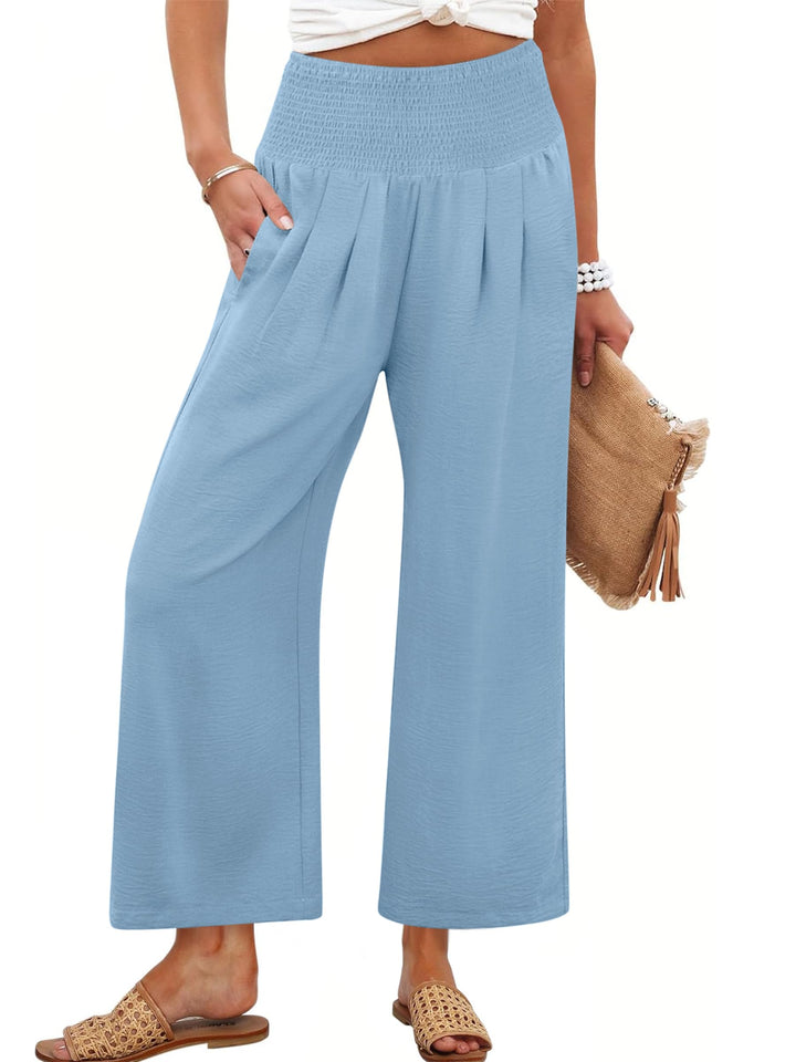ANRABESS Women's High Waisted Wide Leg Pants