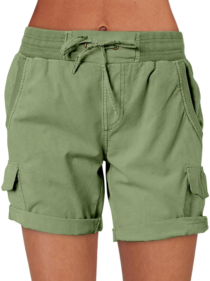 ANRABESS Womens Summer Shorts 2026 Dressy Casual Hiking Cargo Shorts Trendy Outdoor Outfits 6 Pockets