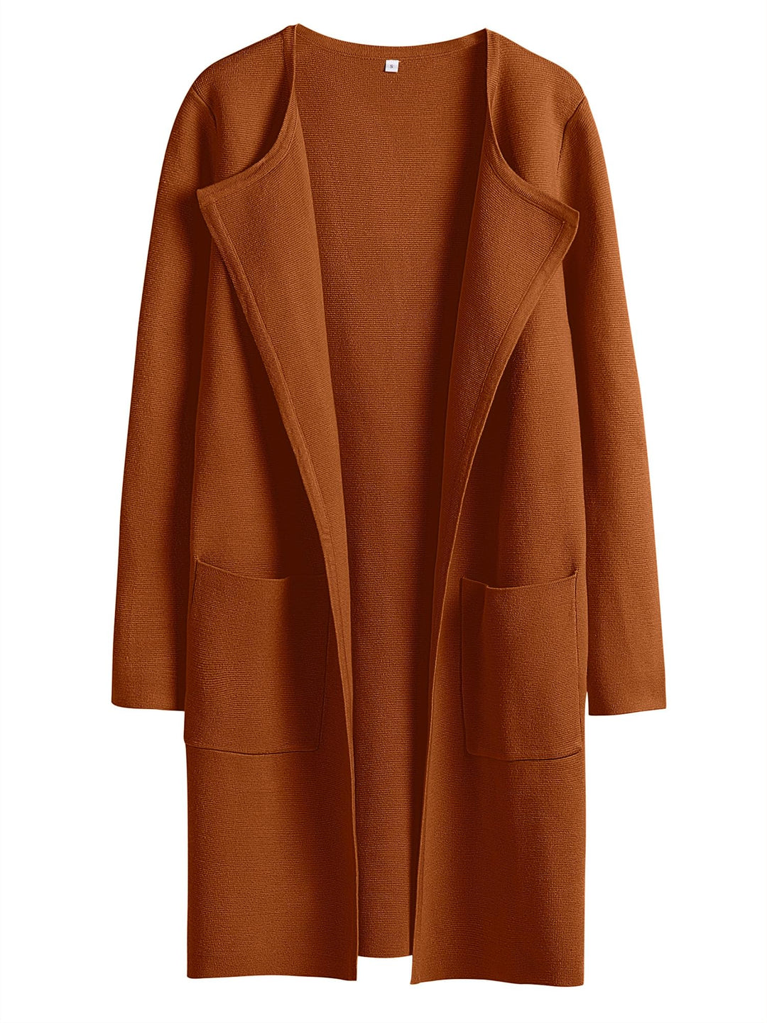 ANRABESS Womens Cardigan Sweater Open Front Knit Long Coatigan Dressy Casual Jacket Coat 2026 Fall Outfits Classy Clothes