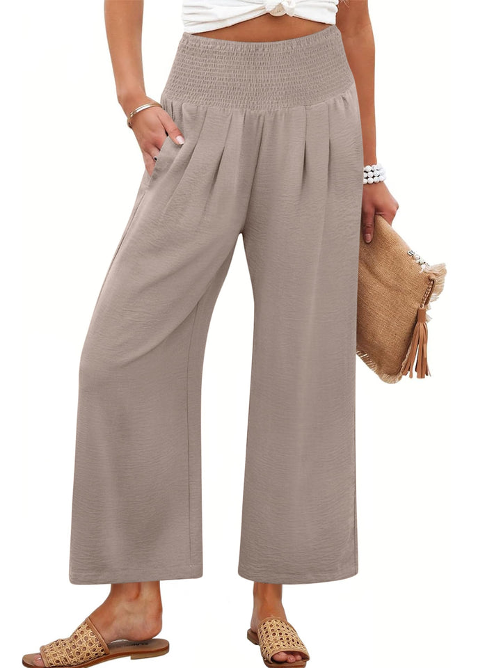 ANRABESS Women's High Waisted Wide Leg Pants