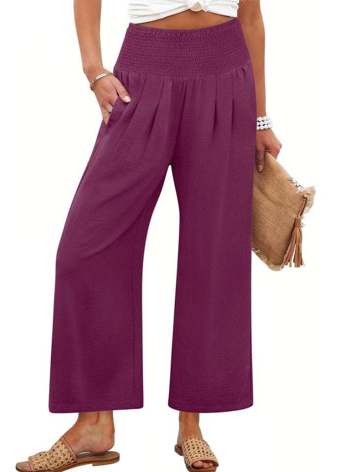 ANRABESS Women's High Waisted Wide Leg Pants