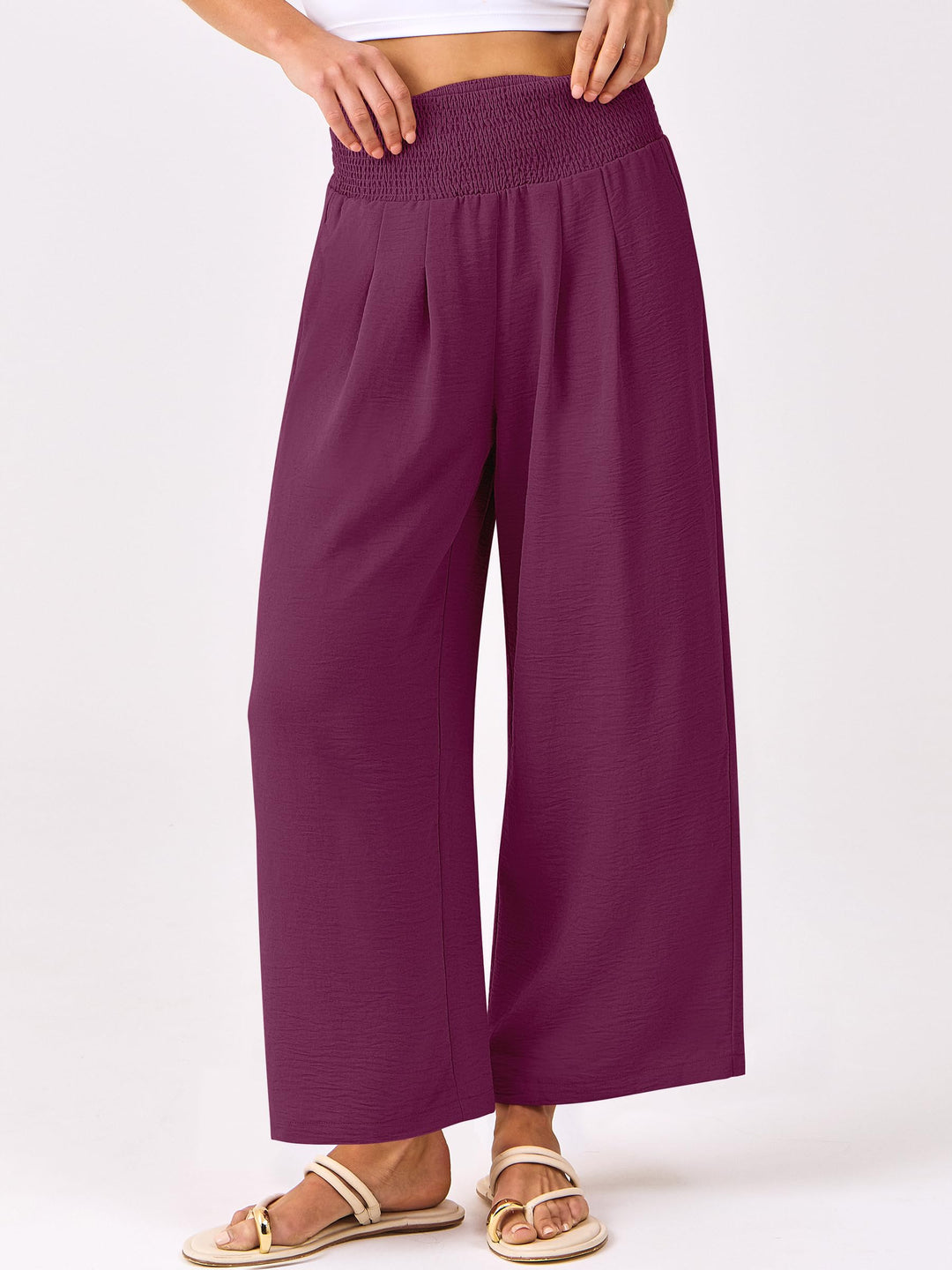 ANRABESS Women's High Waisted Wide Leg Pants