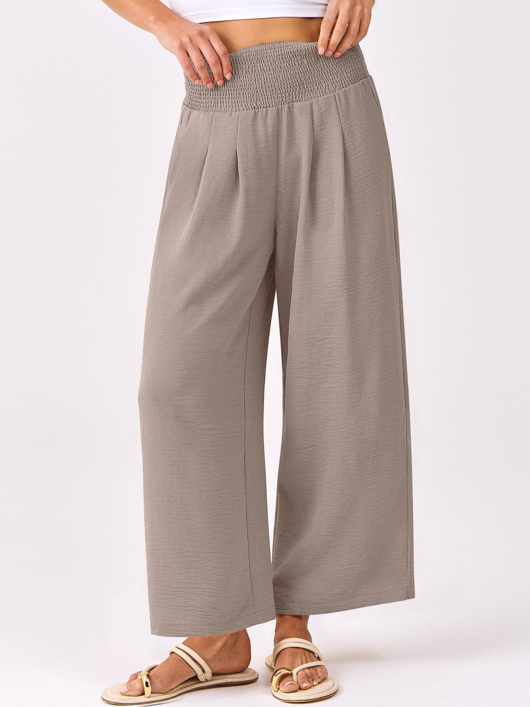ANRABESS Women's High Waisted Wide Leg Pants