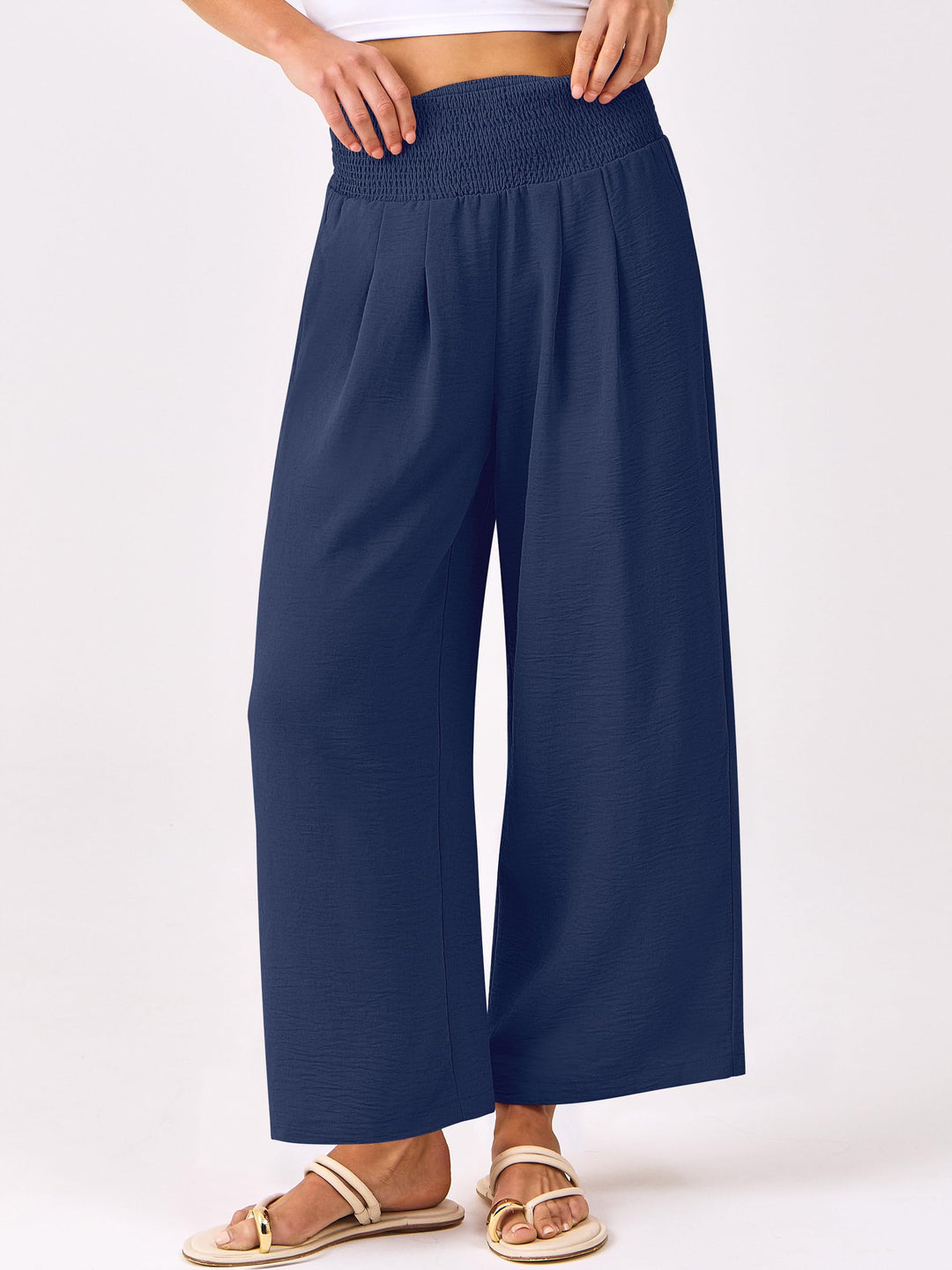 ANRABESS Women's High Waisted Wide Leg Pants