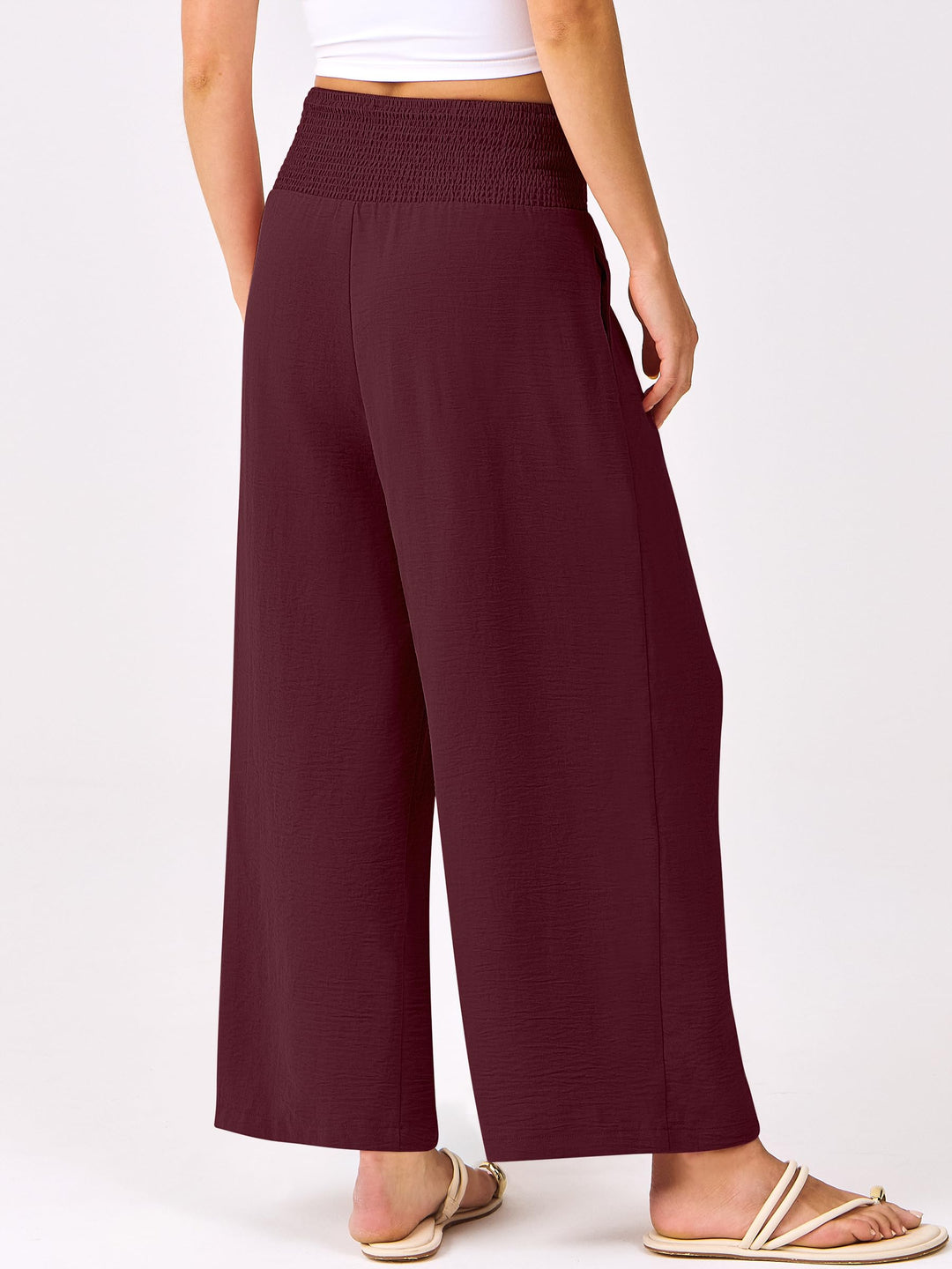 ANRABESS Women's High Waisted Wide Leg Pants