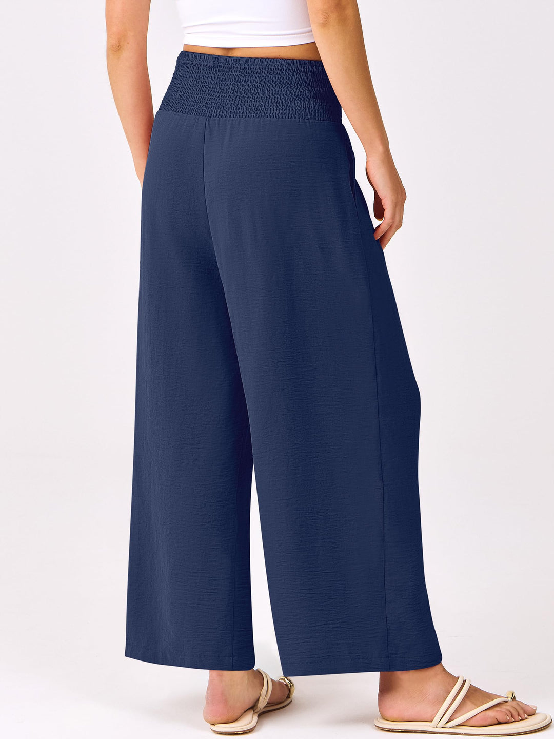 ANRABESS Women's High Waisted Wide Leg Pants