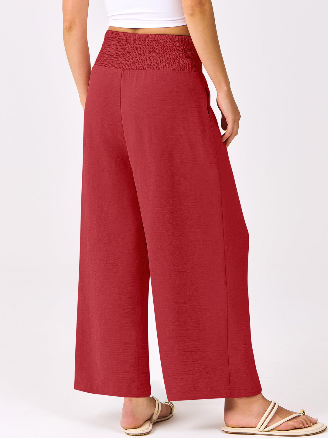 ANRABESS Women's High Waisted Wide Leg Pants