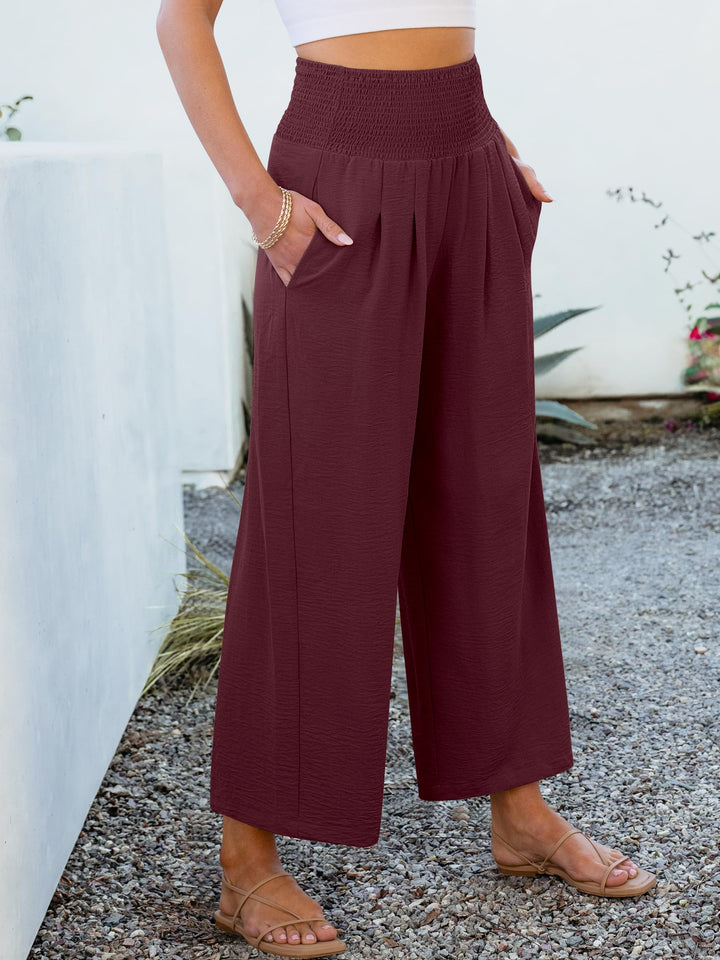 ANRABESS Women's High Waisted Wide Leg Pants